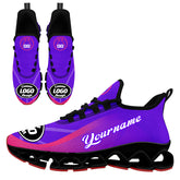 Custom Purple Pink Maxsoul Shoes Personalized Sneaker FN003XD-D020391-22
